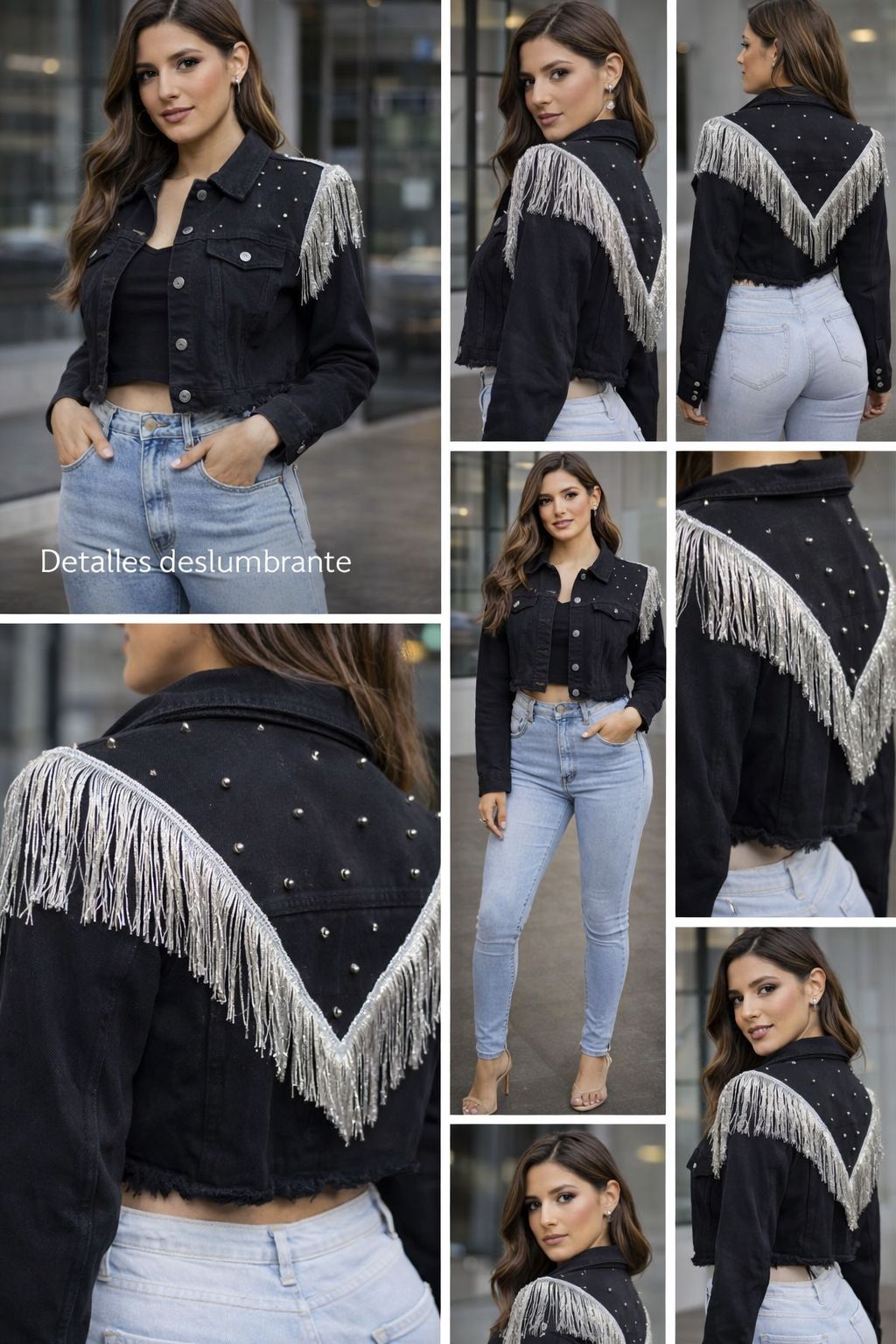 Refe-12129-Dubai - Chaqueta corta en jean